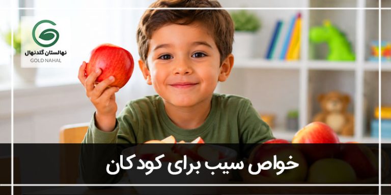 خواص سیب کودک